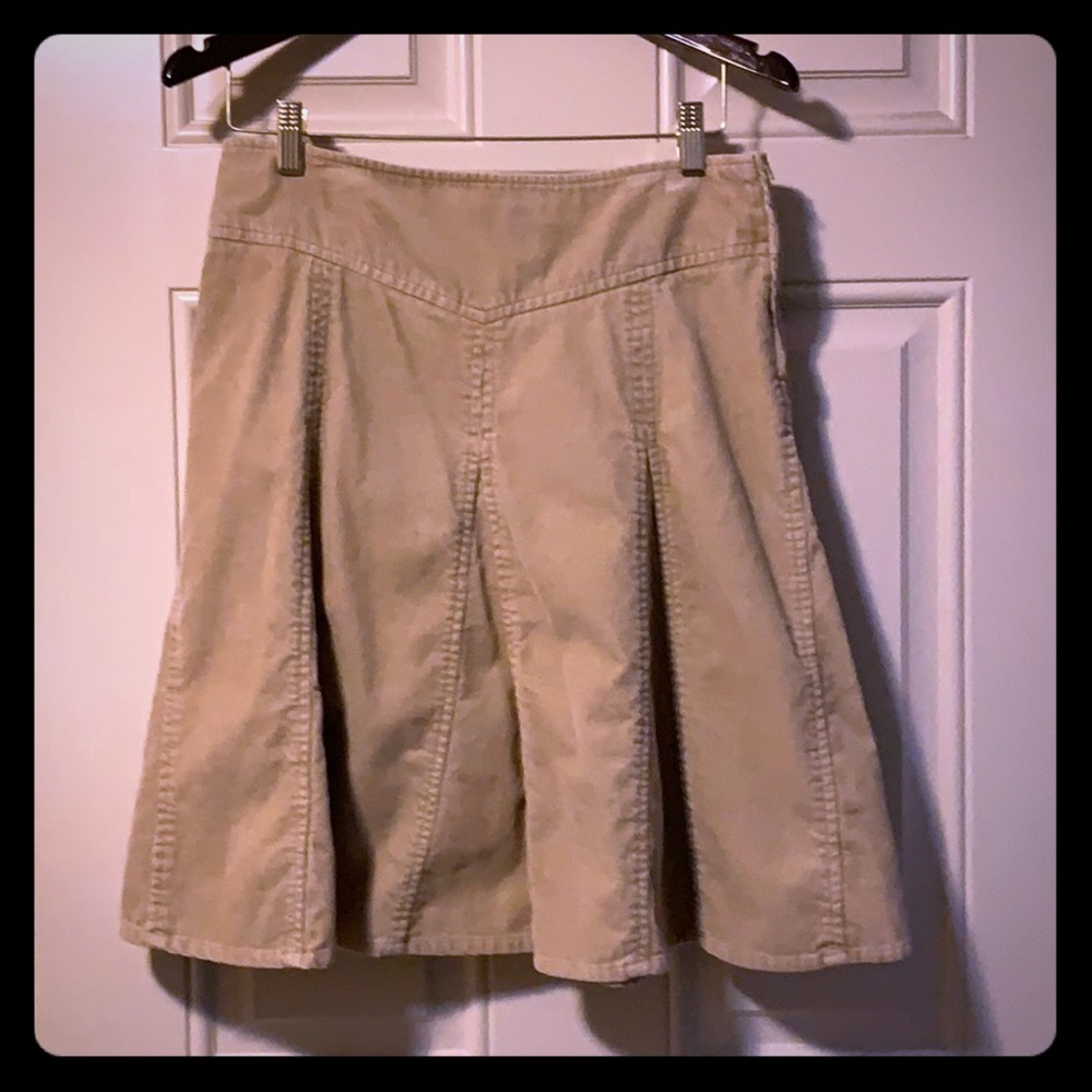 Vintage Bass corduroy skirt